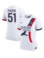 Paris Saint-Germain Willian Pacho #51 Replika Borta Kläder Dam 2024-25 Kortärmad